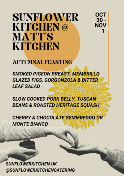 SUNFLOWER KITCHEN @ MATT’S KITCHEN (3) SUNFLOWER KITCHEN @ MATT’S KITCHEN (3)